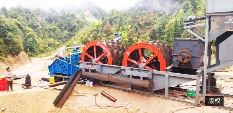 Mining Equipment Sand Washing Machine Wheel Bucket Washer