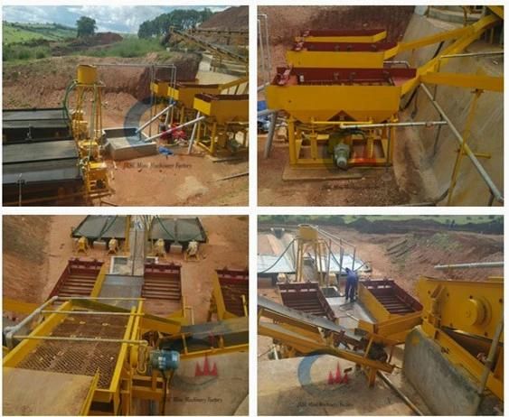 Zambia Manganese Separator Jig Mining Machine with 15tph