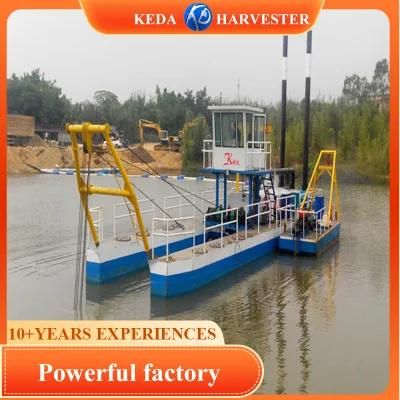 Hydraulic Mining Machinery River Sand Dredging Machine Mud Suction Dredger Cutter Suction ...