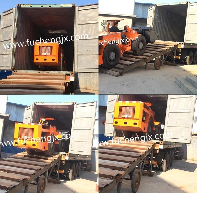 New diesel hydraulic underground load haul dump vehicle for mining tunnel