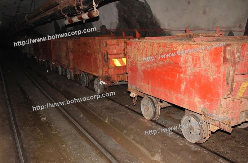 Underground Mining Transportation Side Dumping Railway Mine Car