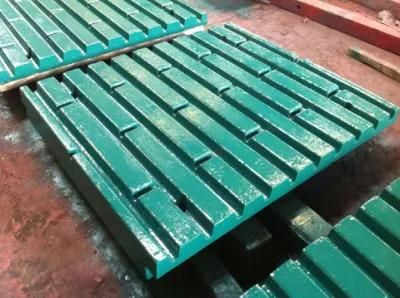 Jaw Plate Apply to Nordberg C106 Jaw Crusher Wear and Spare Parts