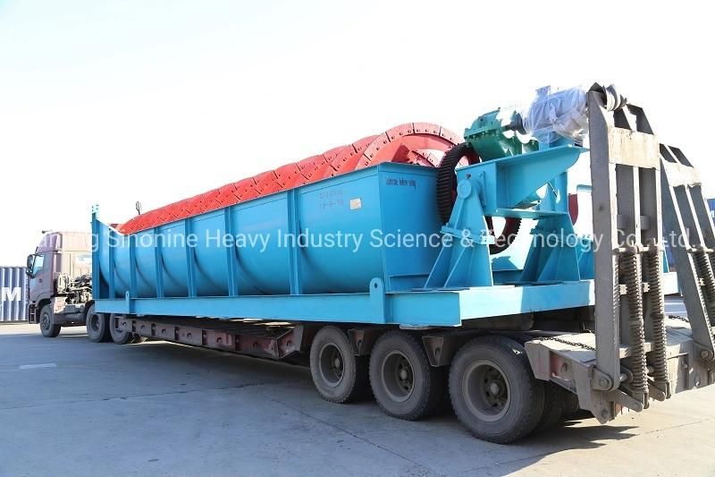 Silica Sand Spiral Screw Sand Washer Sand Washing Machine