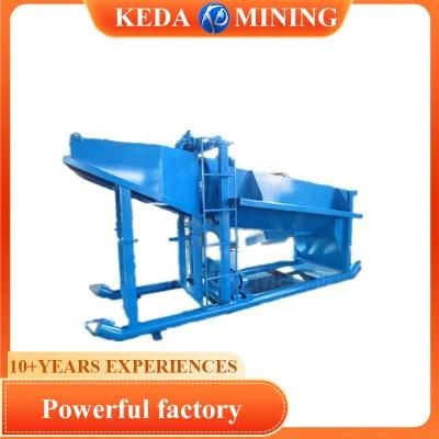 Keda High Efficiency Portable Alluvial Gold Washing Trommel