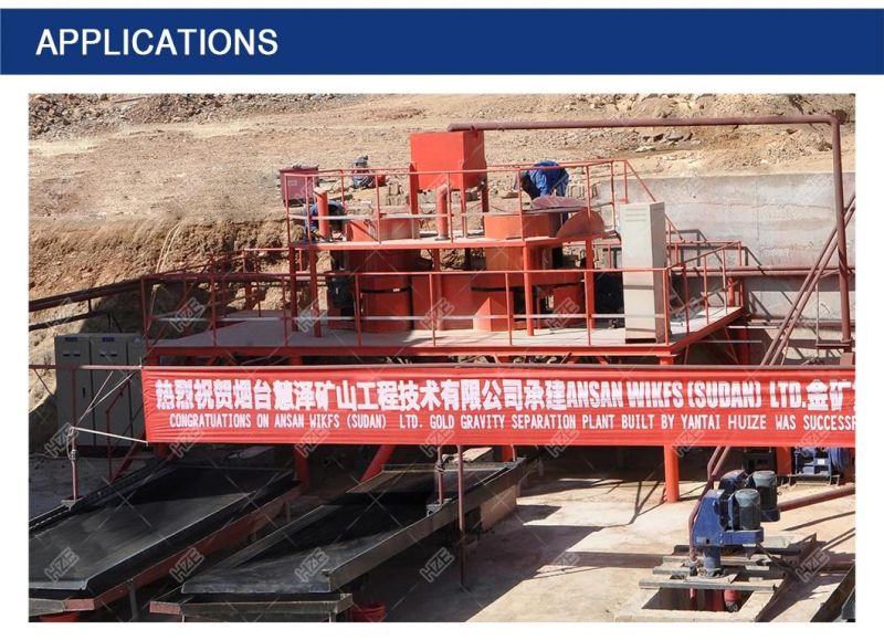 Centrifugal Gold Concentrator for Rough Concentration of Gold Mining Machine