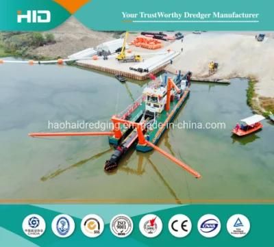 HID Brand Cutter Suction Dredger Sand Mining Dredger Mud Machine for Sale