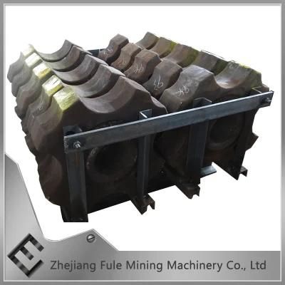 High Manganese Casting Shredder Hammer for Metal Recycling Machine