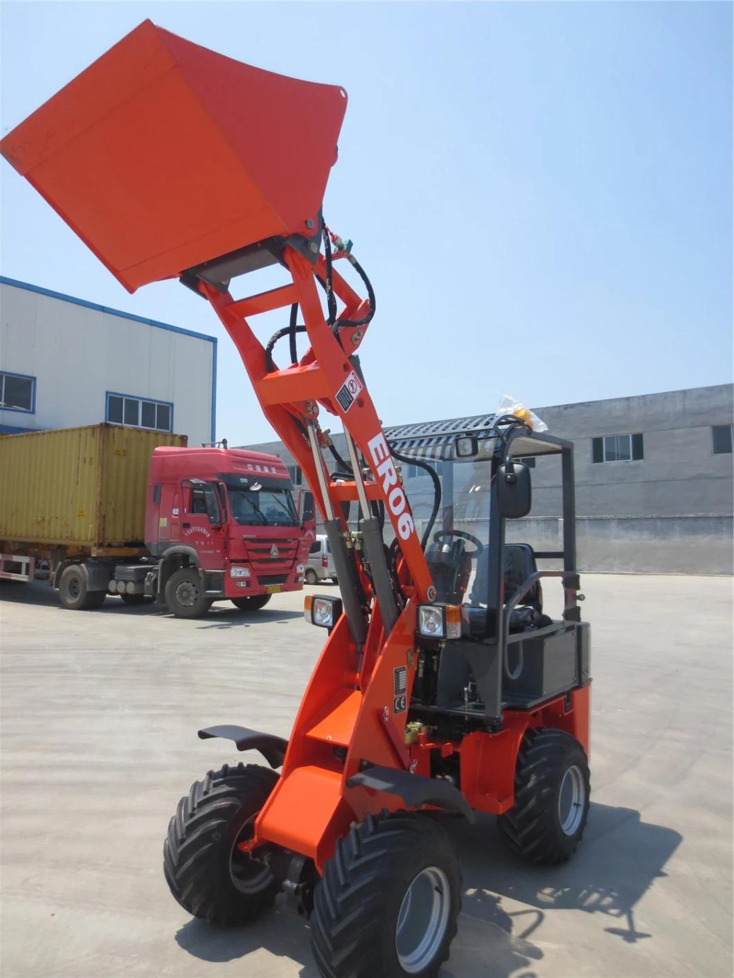 Everun Ce Approved Er06 Wheel Loader Italy Hydrostatic System