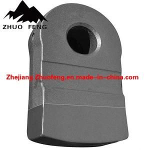 High Manganese Steel Hammer Head with Carbide Inserts for Hammer Crushers