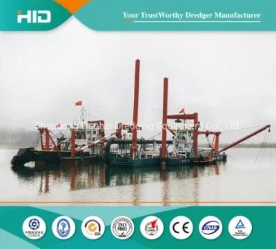 Hot Selling 20inch Hydraulic Cutter Suction Dredger with Cummins Engine and Spare Parts ...