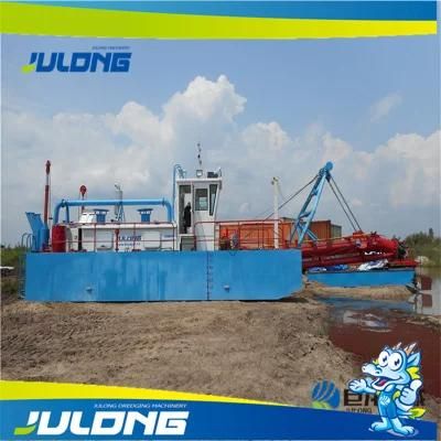 High Efficiency Cutter Suction Sand Dredging Boat/Barge for Sale