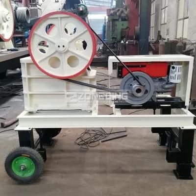 Best Portable Stone Crusher Mobile Jaw Crusher in Trailer Price