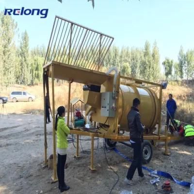 Portable Gold Trommel Wash Plant for Small Scale Gold Mining
