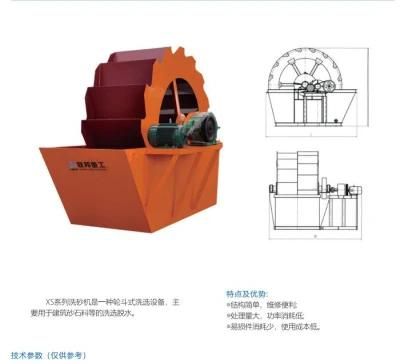 Xs2414 Sand Washing Machine with Low Consumption of Power