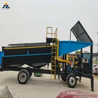 Gold Refinery Trommel Washing Plant Machine for Gold Panning Project