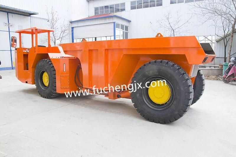 New Diesel underground hydraulic mining haul truck with big horsepower engine