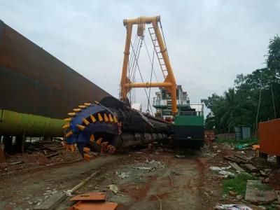 24 Inch Cutter Suction Strict Quality Dredging Machine for Capital Dredging in Indonesia