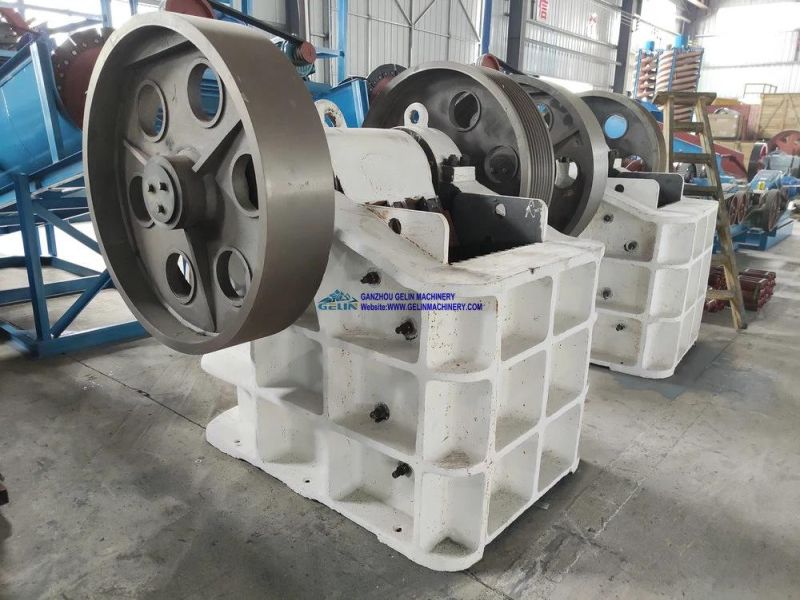 PE250X400 Jaw Crusher 50tph for Rock Stone Mineral Crushing