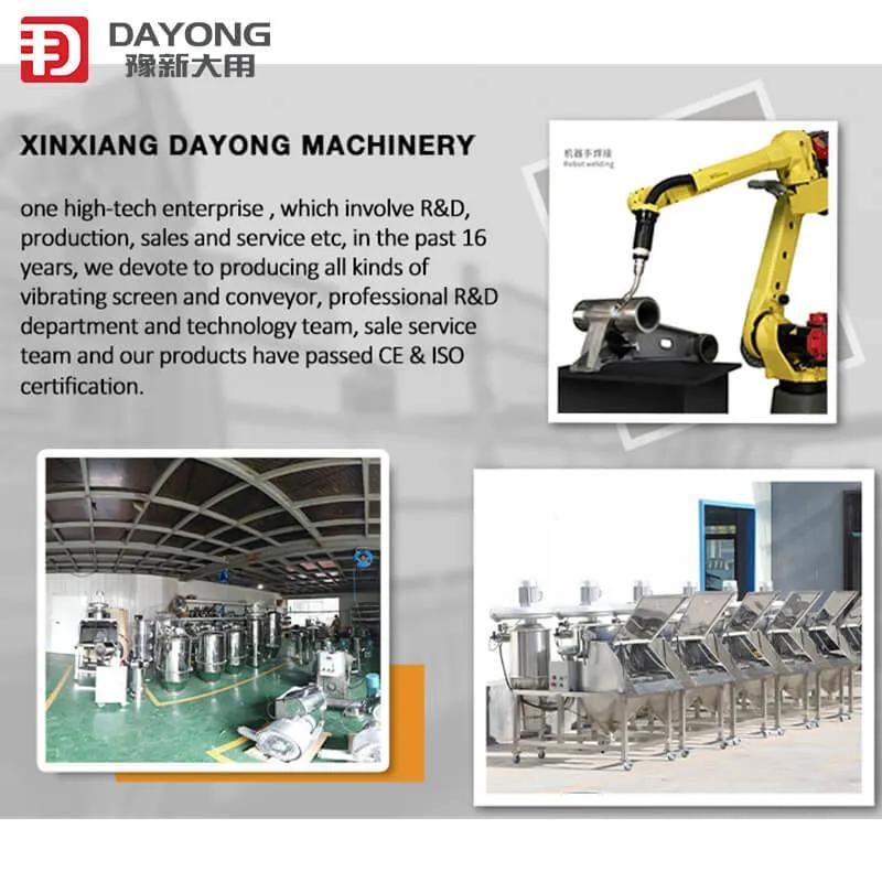 Construction Materials Particle stainless Steel Hopper Screw Conveyor Machine