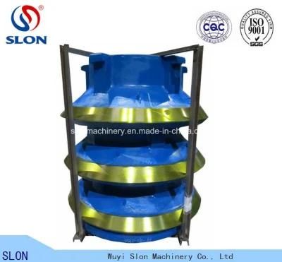 High Manganese Steel Terex Pegson Concave Spare Cone Crusher Parts