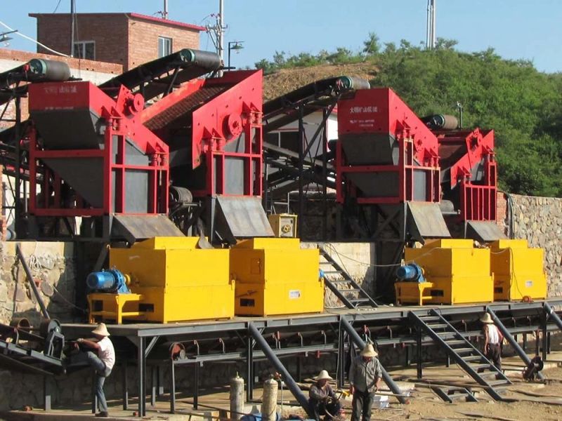 Dry Type Drum Magnetic Separator for Sand Processing