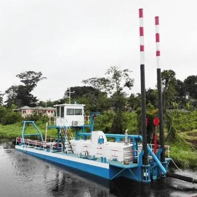 Full Hydraulic River Sand Pumping Cutter Suction Dredge Dredger for Sale
