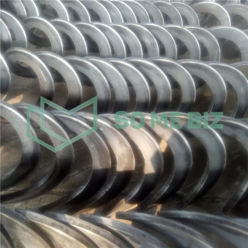 Abrasion Resistant Helicoid Screw Flight for Bulk Material Handling