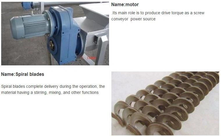 22000mm Water Cooling Jacket Screw Conveyor Price