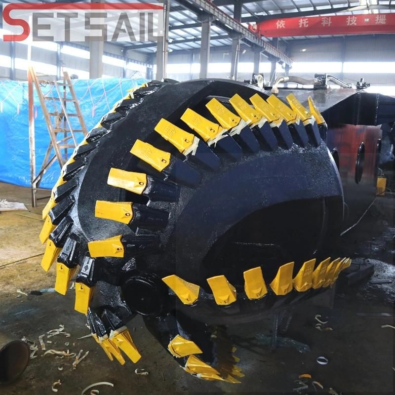Caterpillar Diesle Engine Underwater Sand Pump Cutter Suction Mud Dredger