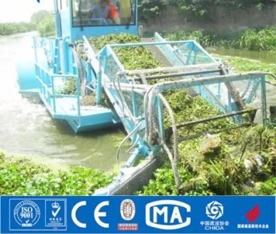 Lotus Water Hyacinth Removal Boat Aquatic Weed Harvester