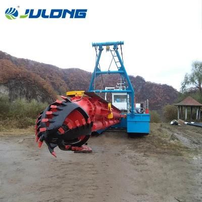 Technology Advanced Julong River Sand Suction Dredging Boat Dredger