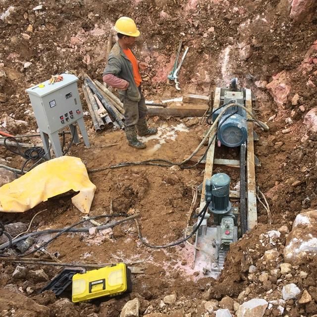 Stone Quarry Horizontal Core-Boring Machine