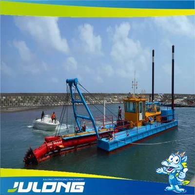 Julong-18inch Hydraulic Sand Cutter Suction Dredger Vessel