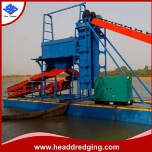 Africa Hot Sale Bucket Chain Alluvial Gold Dredging Machinery for Sale