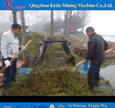 Automatic Driving Aquatic Weed Cutting Harvester for Sale