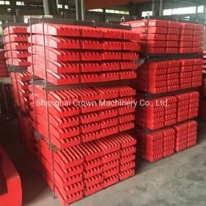 High Manganese Steel Crusher Plate Customized Parts