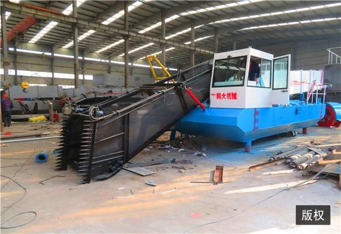 Aquatic Weed Harvester Water Hyacinth Harvester Trash Skimmer Boat