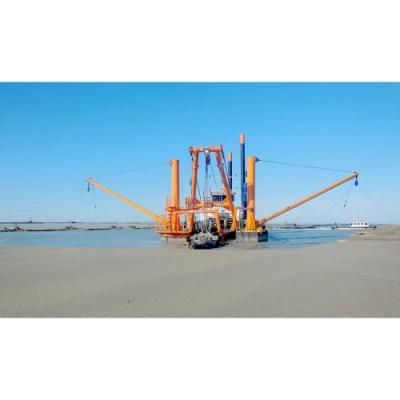 22 Inch Cutter Suction Strong Motivation Dredger Machine for Capital Dredging in Nigeria