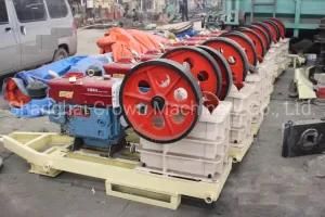 Mini Diesel Mobile Jaw Crusher for Brick Making Machine