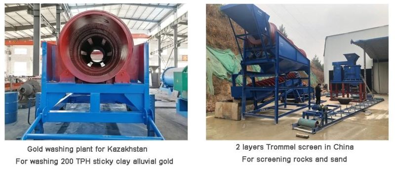 Mining Gold Washing Rotary Screening Machine Trommel Mining Ore Washing Trommel Screen