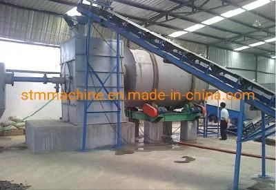 Mobile Rotary Drying Drum Dryer for Salt Coal