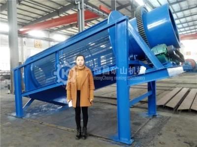 Jiangxi Gold Recovery Machine Sand Gravel Ratating Drum Screen Rock Trommel Screen