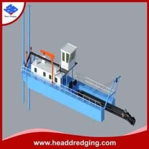 Hydraulic Cutter Suction Sand/Mud/Mineral Dredger Mining Equipment Manufacturer