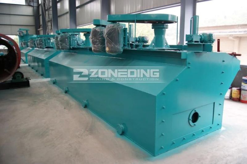 Gold Processing Machine Flotation Machines in Ore Benefication Plant