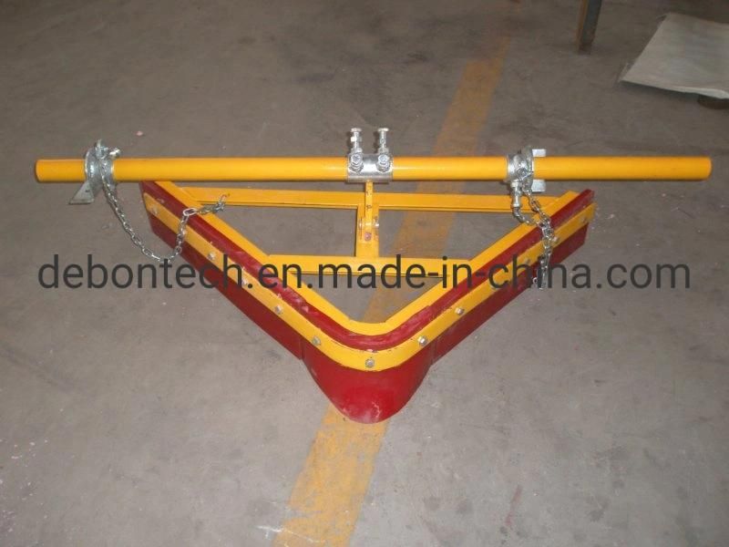 Belt Conveyor Return Scraper Conveyor Ploughs V Plough Conveyor Belt Cleaner