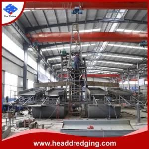 Bucket Chain Dredger Mining with Sand Conveyor