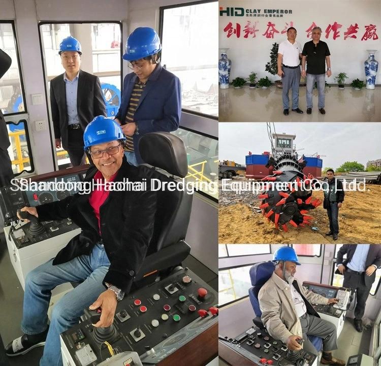 2021HID New Customized River Amphibious Dredger Machine for Rive Dredging Project