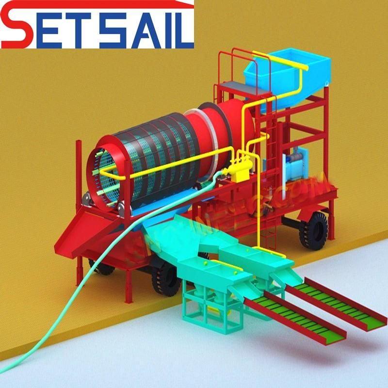 Full New Land Gold Diamond Mining Equipment with Agitation Machine