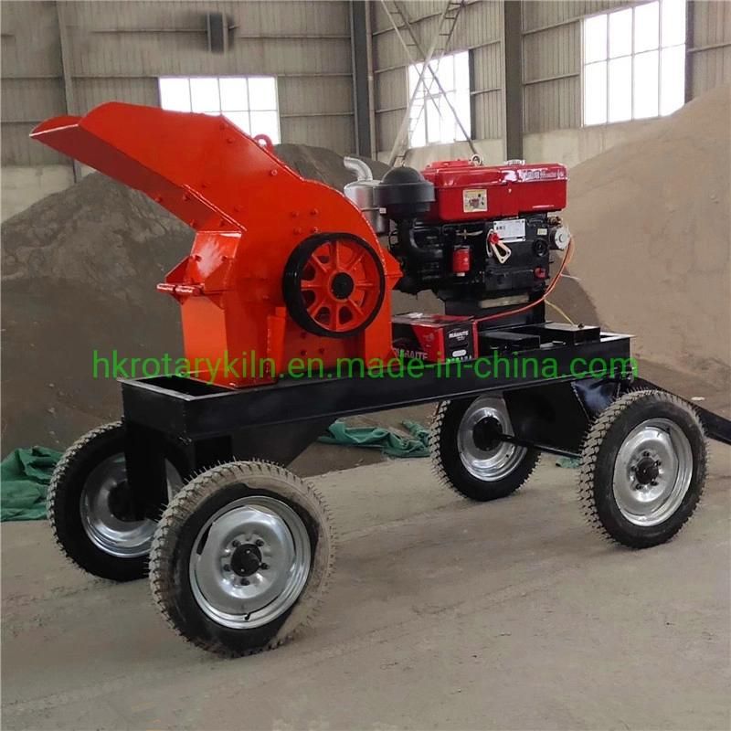 Electrical/Diesel Rock Hammer Crusher Mobile Portable Hammer Crusher Price