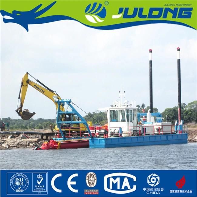 Fully Hydraulic Cutter Suction Dredger for Underwater Sediment Dredging